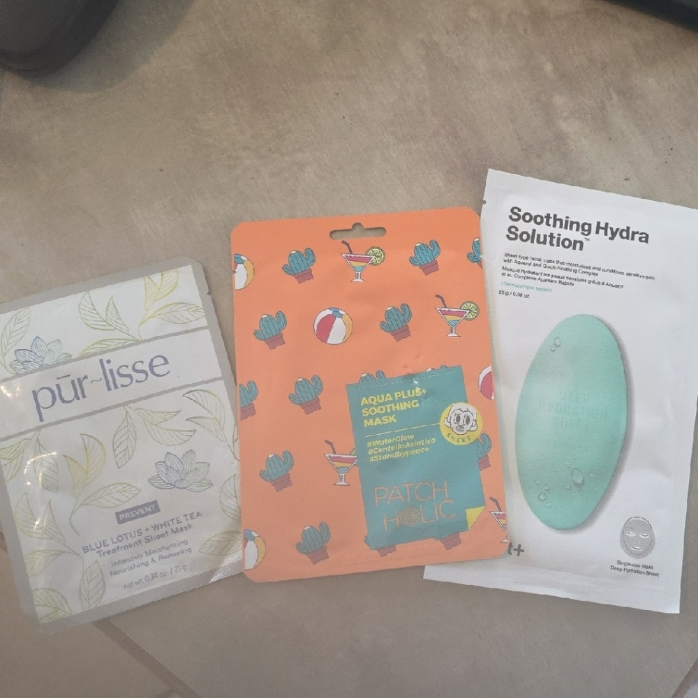 Pur-lisse and Patchology Face Masks Set Dr Jart For $20